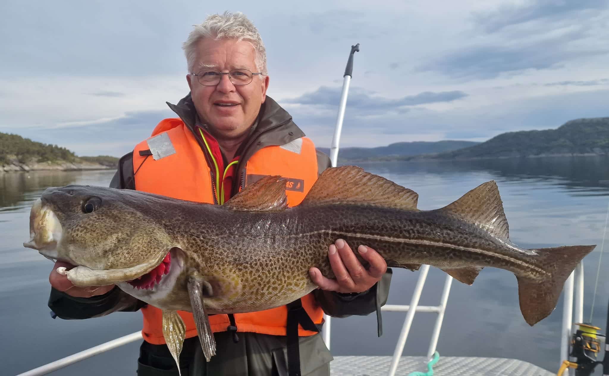 20 Fische in der Bütt - und davon 3 kapitale Dorsche
